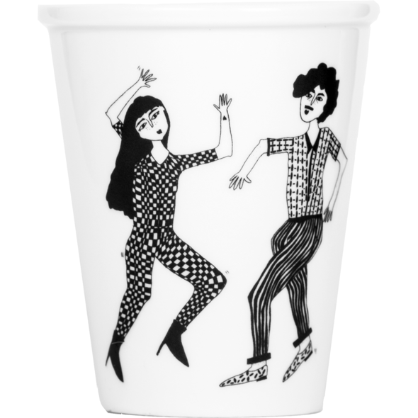 cup/beker dancing couple