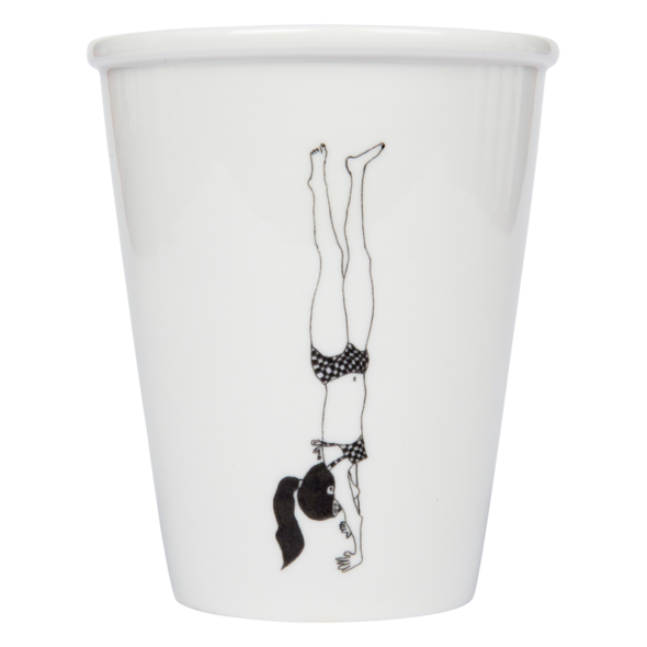 cup/beker handstand girl