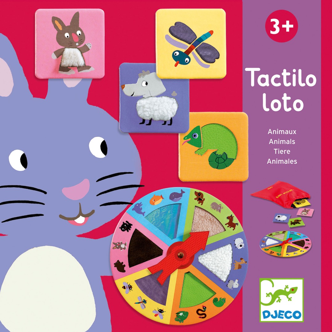 Educatief spel - Tactilo loto animaux