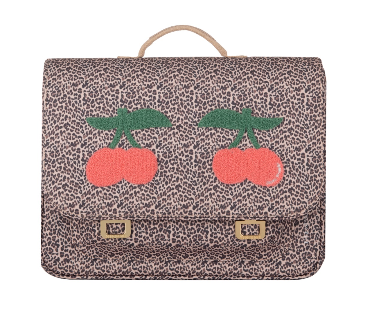 It Bag Midi Leopard Cherry