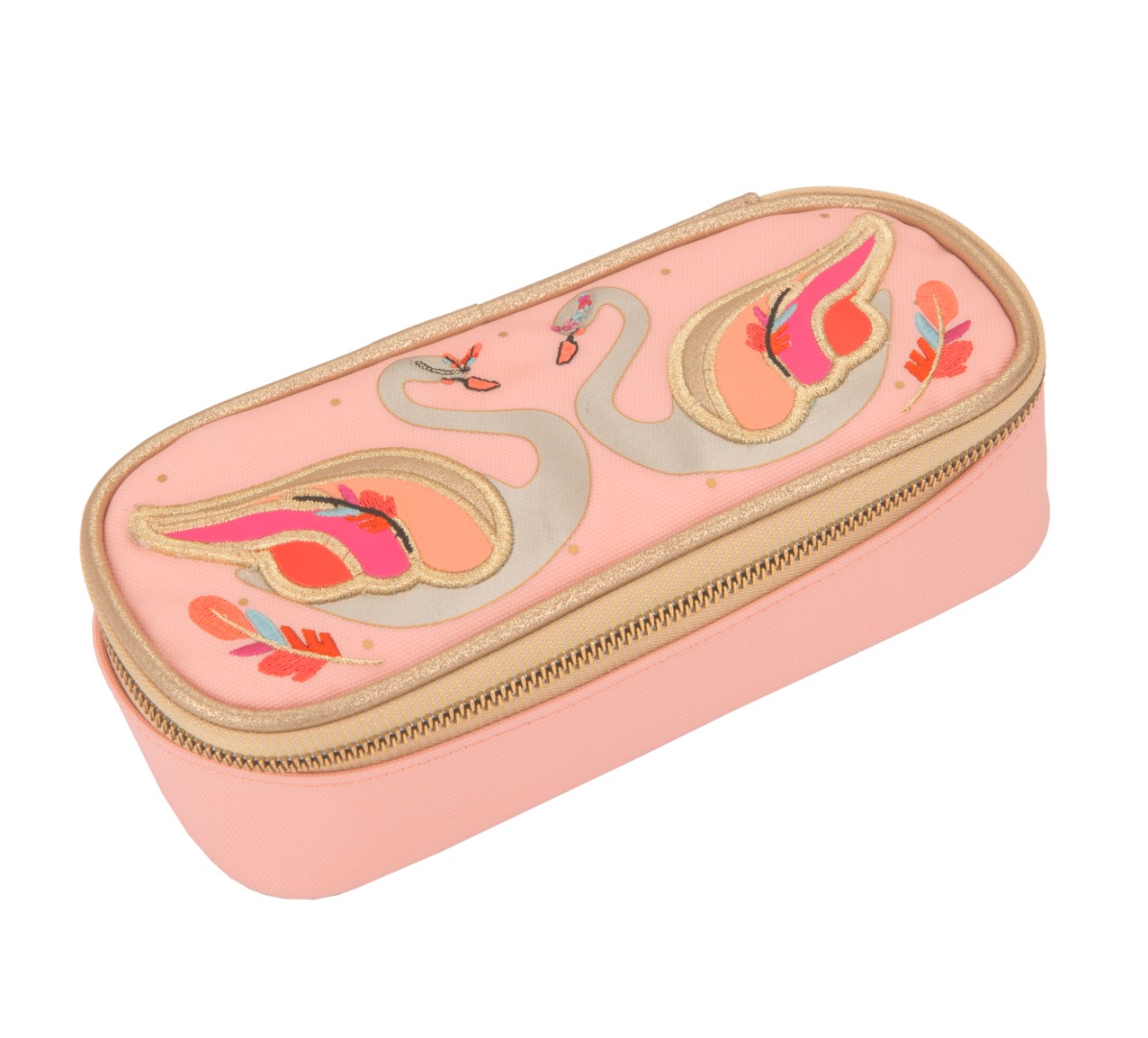 Pencil Box Pearly Swans