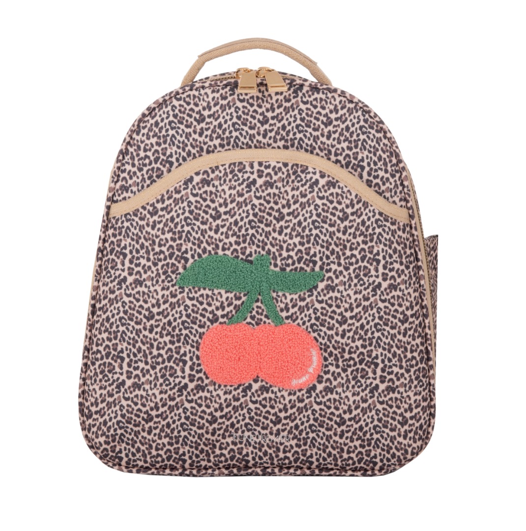 Backpack Ralphie Leopard Cherry